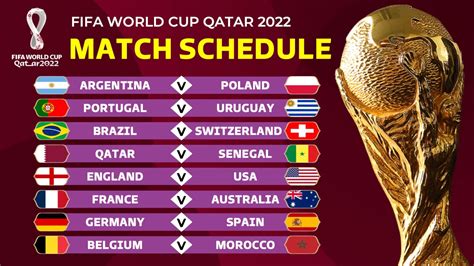 football world cup 2022 schedule and date